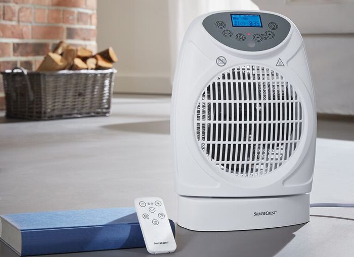 CALEFACTOR CON PANTALLA LCD 2000W, A BUEN PRECIO EN LIDL