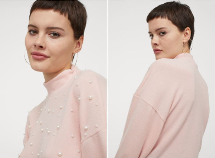 JERSEY CON CUENTAS DE H&M