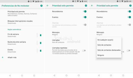 Activar o desactivar el modo No molestar con otro dispositivo