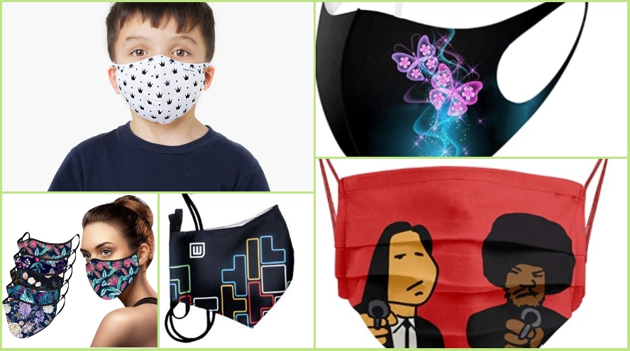Amazon 9 mascarillas geniales de tela para poner un poco de chispa a la pandemia