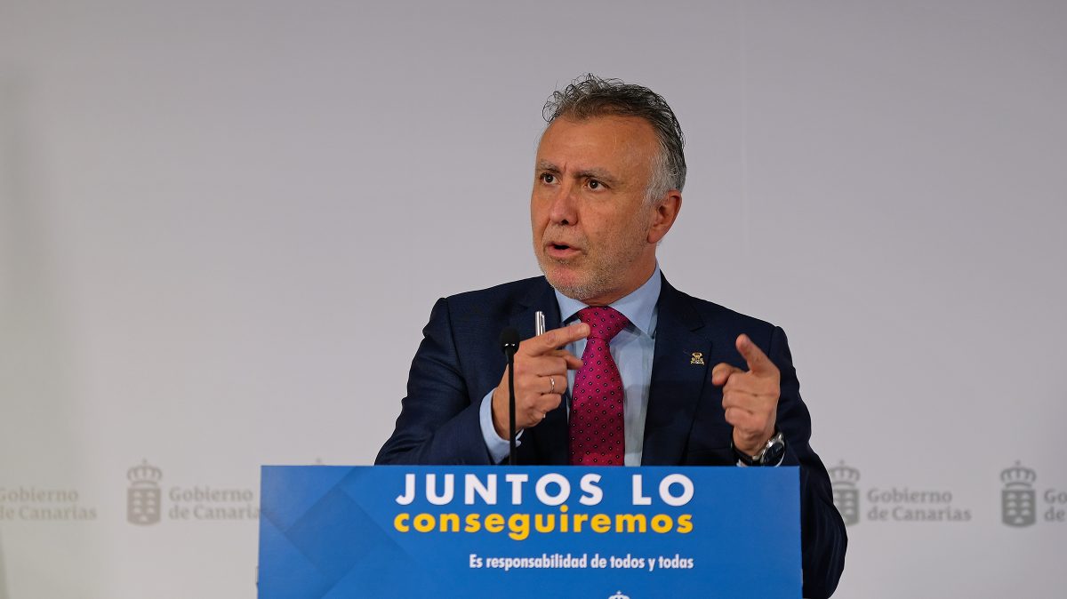Ángel Víctor Torres, presidente de Canarias.