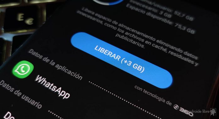 Así puedes liberar espacio en tu móvil