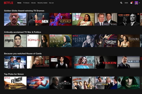 Netflix o Amazon Prime: ¿cuál es la que te da más por menos? 4 Moncloa Catálogo de Netflix y Amazon Prime