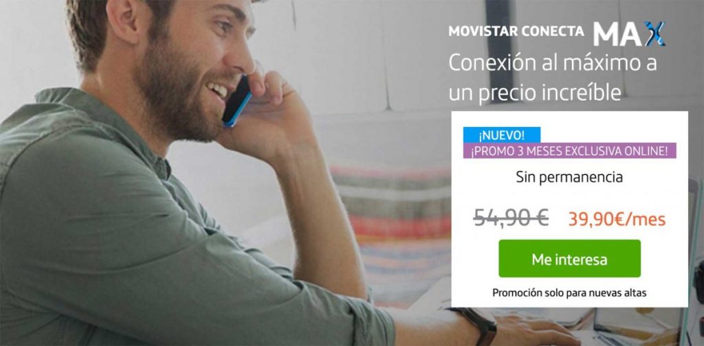 Conecta Max: Tu oferta de fibra y móvil