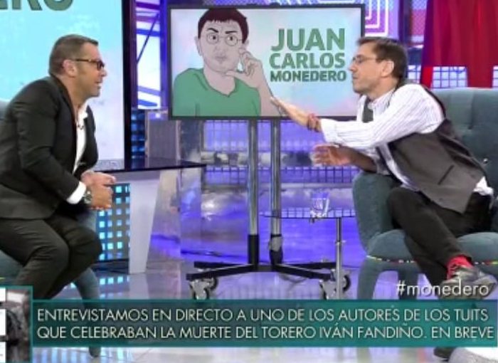 LA BRONCA VERBAL ENTRE MONEDERO Y JORGE JAVIER VÁZQUEZ