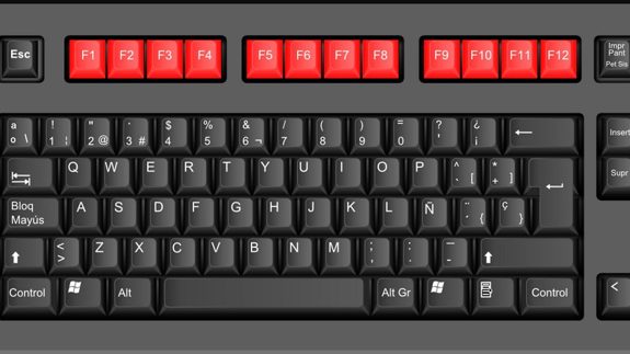 La forma más básica de limpiar el teclado de tu PC