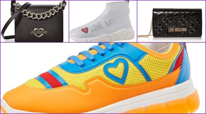Love Moschino bolsos y zapatillas de diseño para lucir impresionante a la venta en Amazon