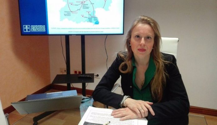 Polonia Castellanos, presidenta de Abogados Cristianos.