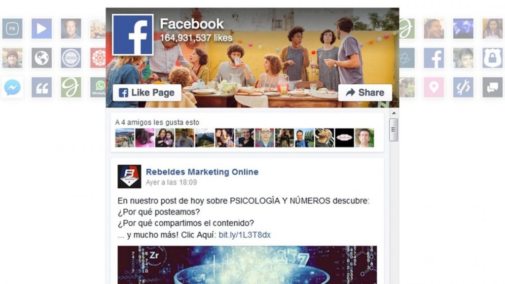 Poner contenido de Facebook en WordPress