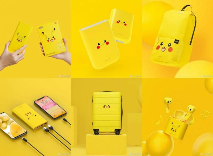 Productos de Xiaomi para los amantes de Pokemon (y Pikachu)