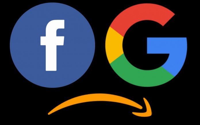 Cómo influye Facebook, Google y Amazon a las empresas españolas