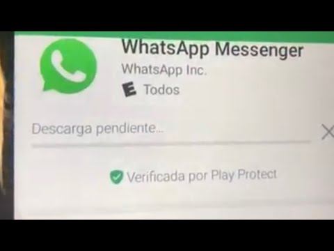 Tienes una descarga pendiente, estafas de WhatsApp