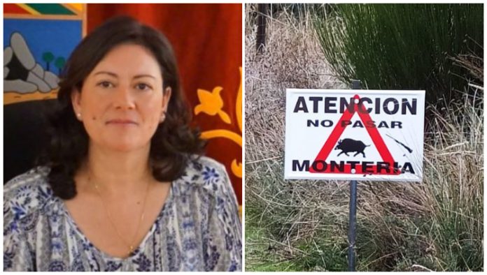 Irene Zamora, alcaldesa de Collado Mediano.