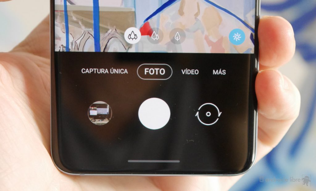 La app de la cámara del Samsung Galaxy S20