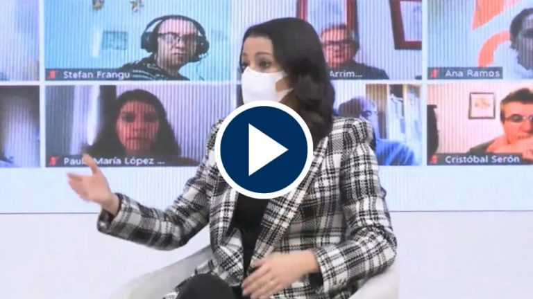 Arrimadas dice que Cs hace «lo que nadie quiere hacer» Arrimadas dice que Cs hace «lo que nadie quiere hacer»