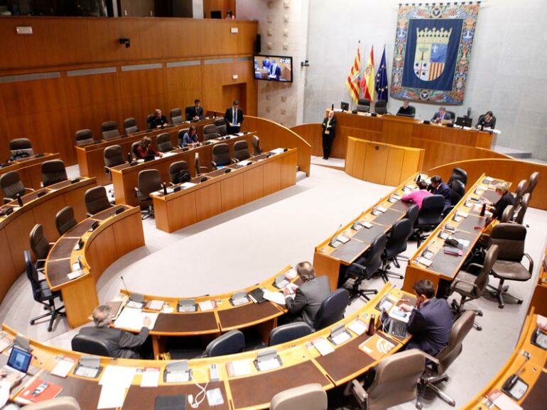 cortes aragón