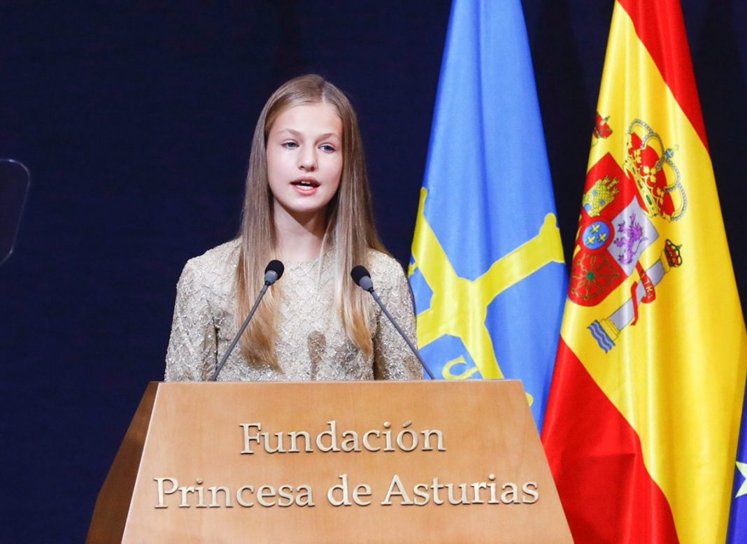 EL PASO AL FRENTE DE LA PRINCESA LEONOR