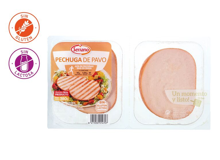 FIAMBRE DE PECHUGA DE PAVO SERRANO, A LA VENTA EN LIDL