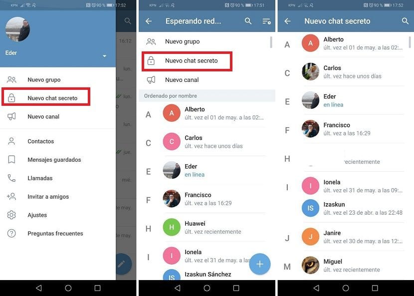 Qué son los chats secretos de Telegram