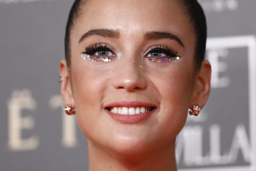 maría pedraza look de ojos