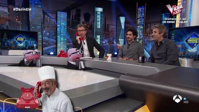 pablo motos chino y ricardo darin en el hormiguero atresmedia Moncloa