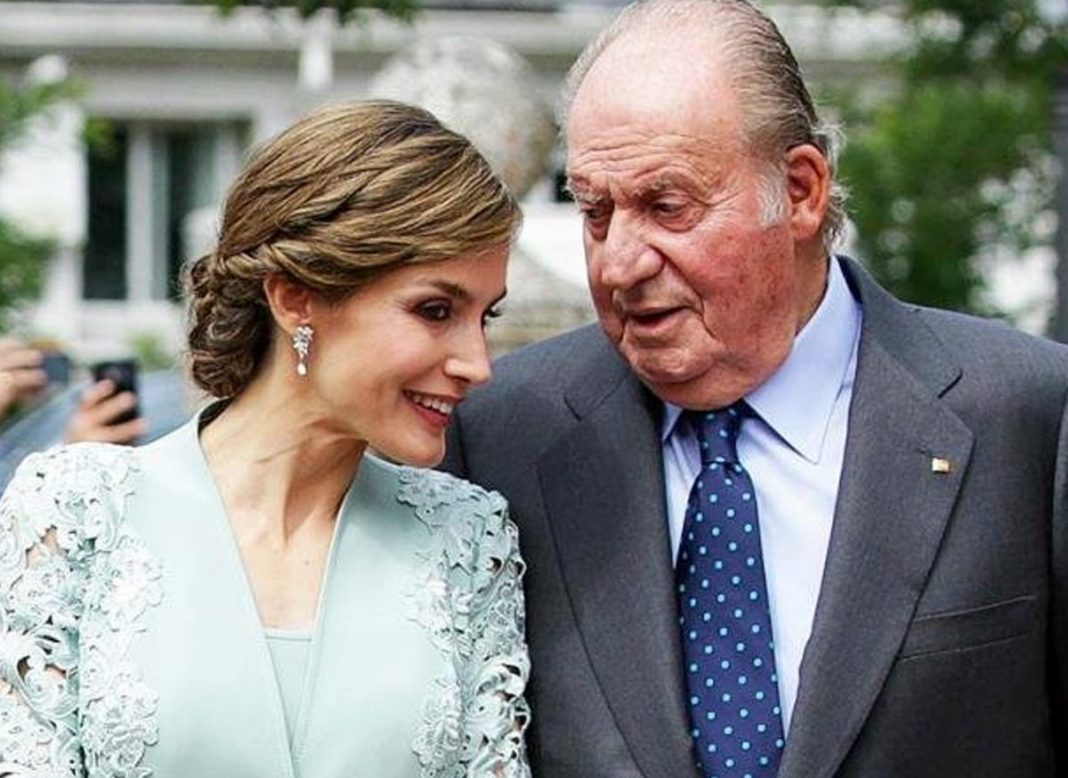 LA REINA LETIZIA HA TENIDO MUCHO QUE VER EN EL EXILIO DE DON JUAN CARLOS I