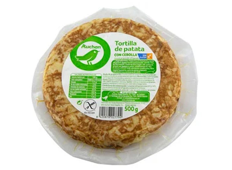 TORTILLA DE PATATAS CON CEBOLLA ALCAMPO (LOGO VERDE)