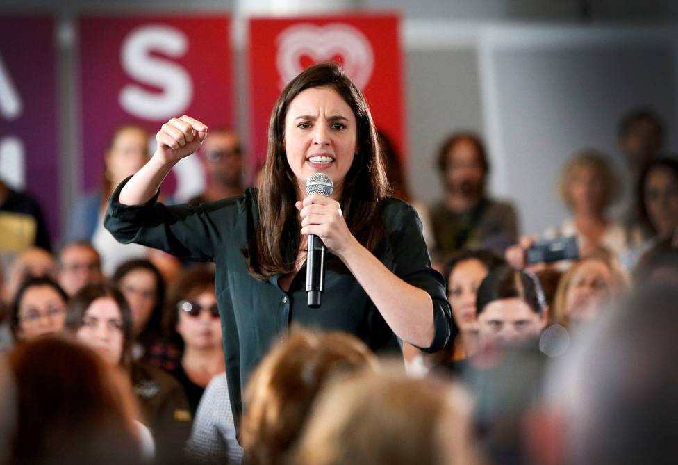 Irene Montero, esclava de sus palabras con la factura de la luz