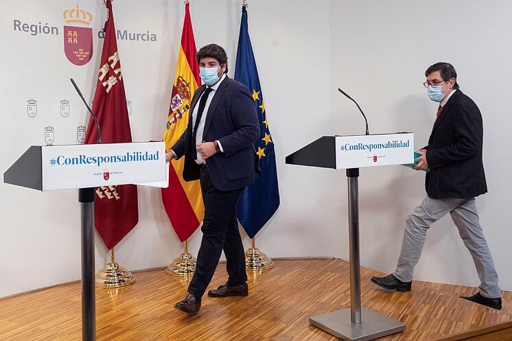 Murcia registra 19 fallecidos en las últimas 24 horas