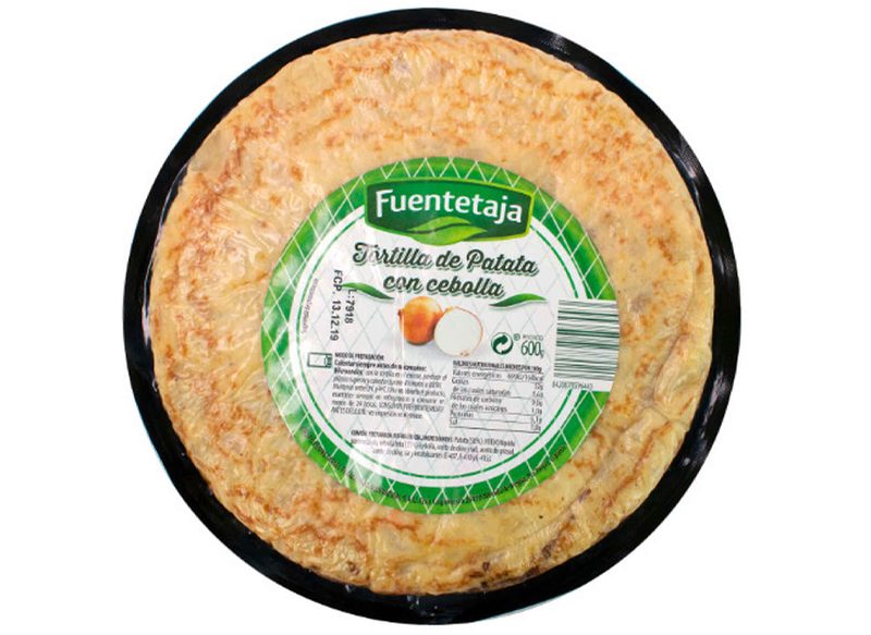 LA TORTILLA DE PATATAS CON CEBOLLA DE FUENTETAJA COMPLETA EL PODIO DE LA OCU