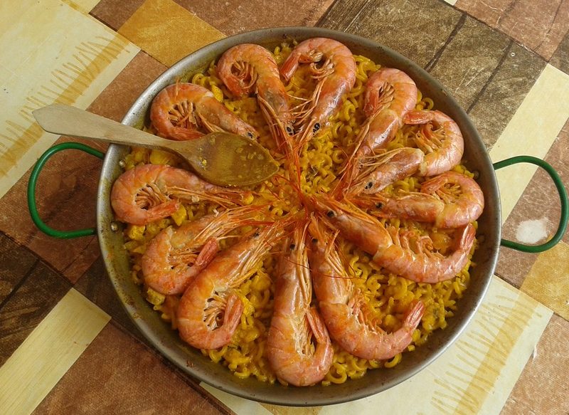 TARTAR DE GAMBAS Y PRESENTACIÓN FINAL