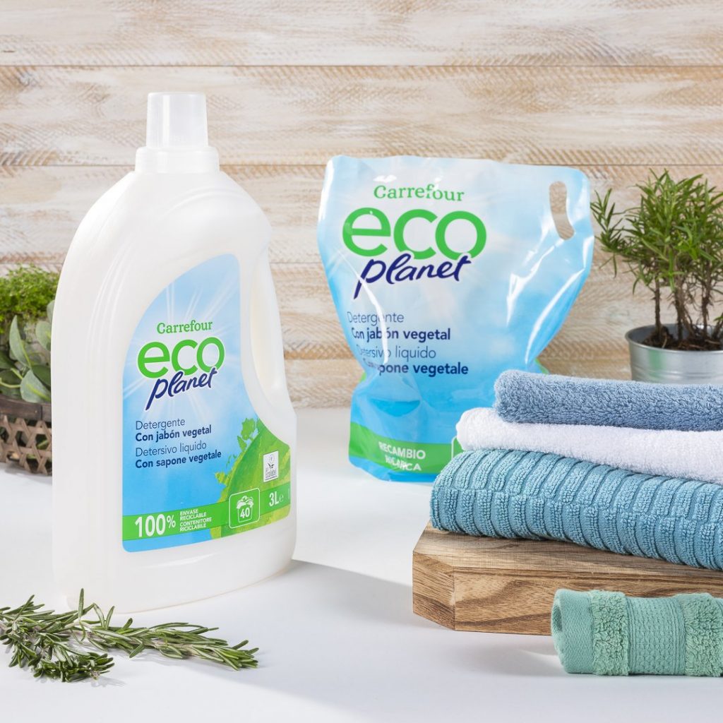 Los detergentes que cuidan el medio ambiente