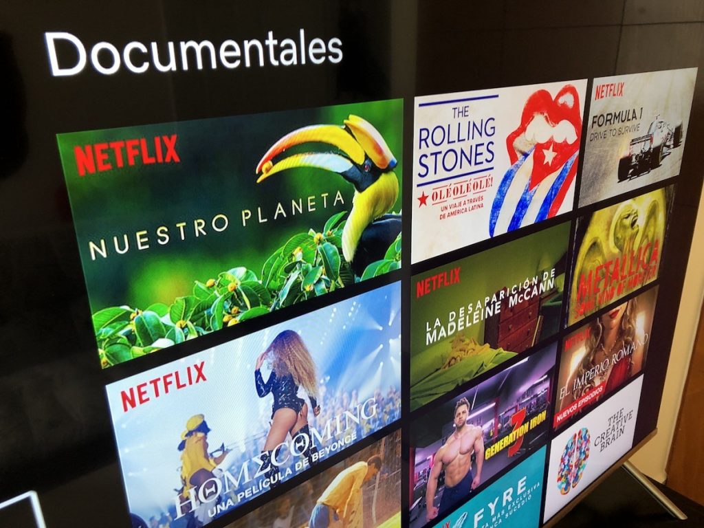 El catálogo de Netflix con tecnología