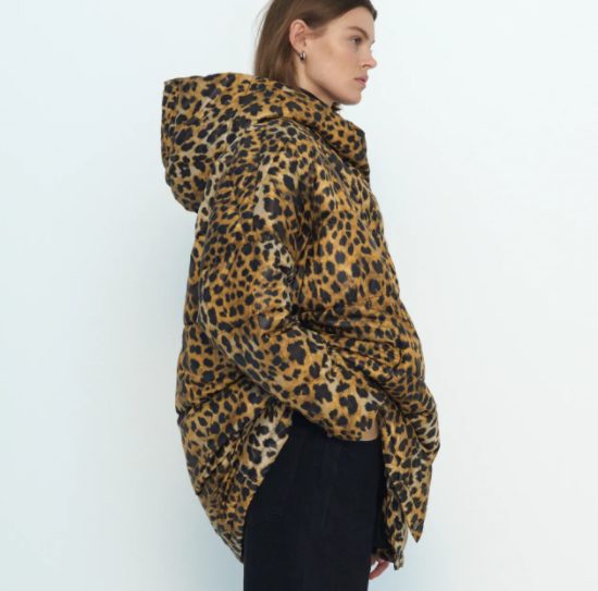 abrigo leopardo