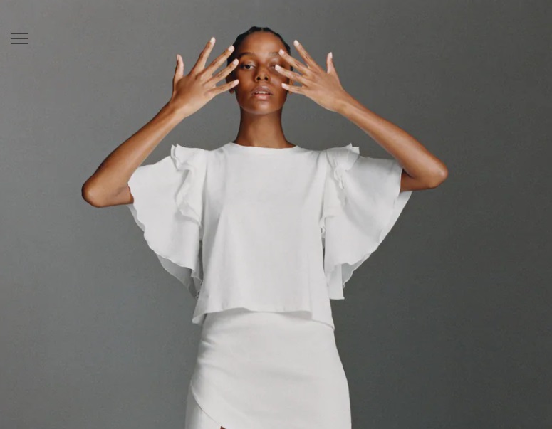 Camiseta on sale volantes zara
