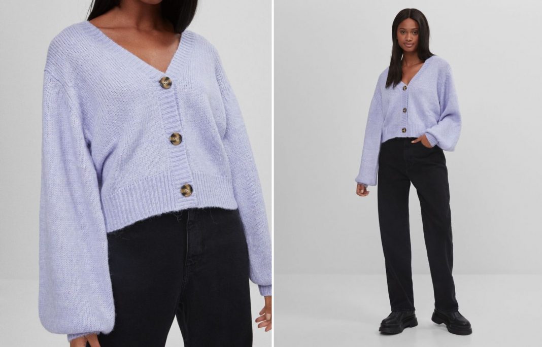 cardigan bershka