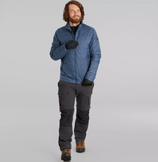 chaqueta acolchada trekking