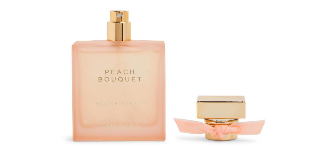perfume peach bouquet