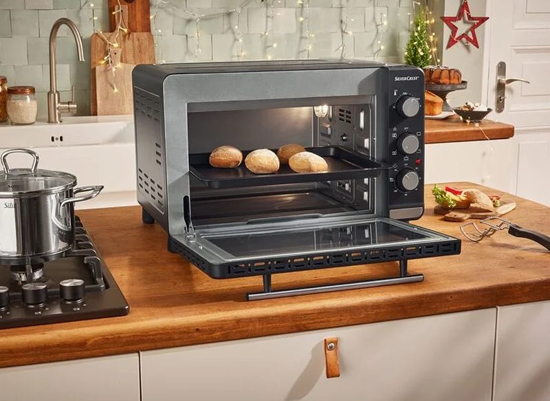 HORNO ELÉCTRICO CON GRILL DE 1500W