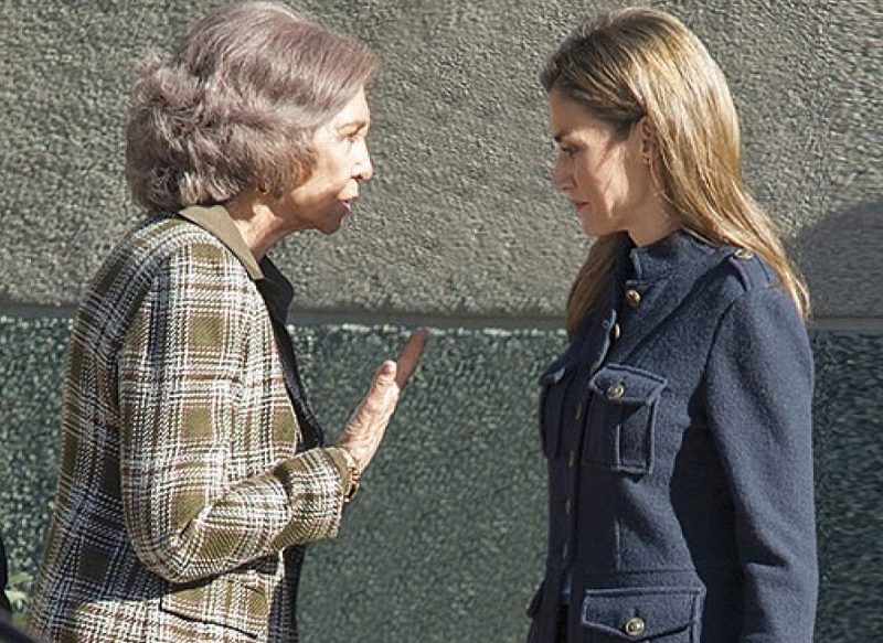 LA REPRIMENDA DE LA REINA SOFÍA A LETIZIA ORTIZ