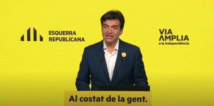 Sergi Sabrià, portavoz de ERC