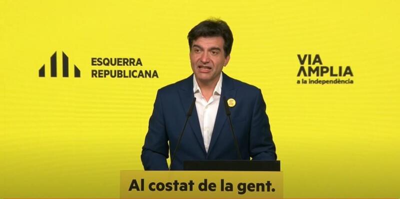 Sergi Sabrià, portavoz de ERC