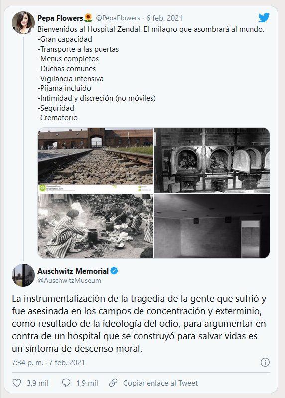 Una mujer compara al Hospital Zendal con un campo de concentración y le regaña un museo 1 Moncloa 3lhXcHN Moncloa