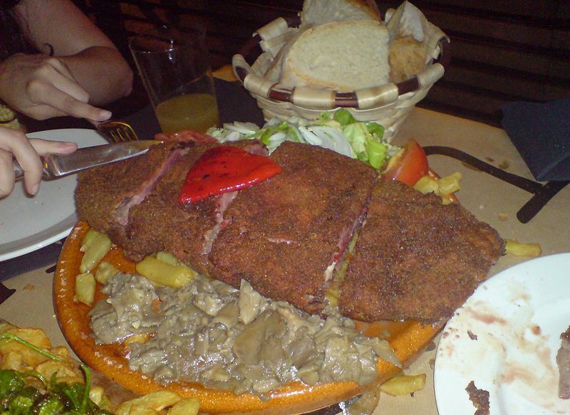 EL ACOMPAÑAMIENTO DEL CACHOPO ASTURIANO