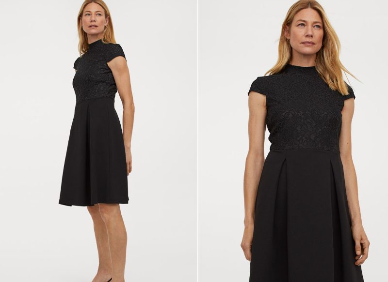 VESTIDO DE ENCAJE DE H&M