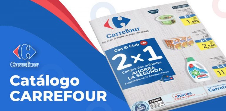 Carrefour: 2×1 en mascarillas y otras ofertas locas por tiempo limitado