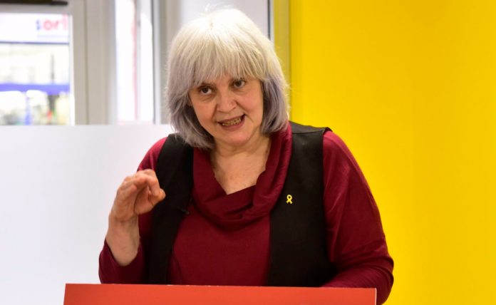 Dolors Sabater, cabeza de lista de la CUP en las pasadas elecciones catalanas