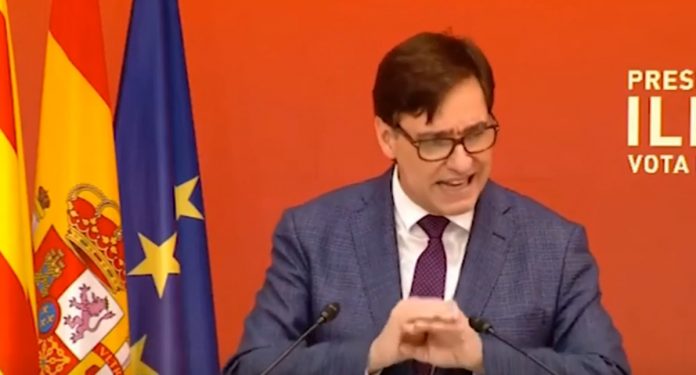 Salvador Illa, candidato del PSC a las elecciones del 14 de febrero