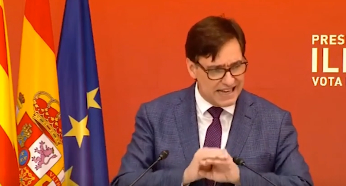 Salvador Illa, candidato del PSC a las elecciones del 14 de febrero