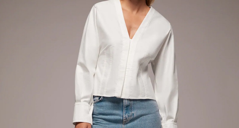 blusa blanca